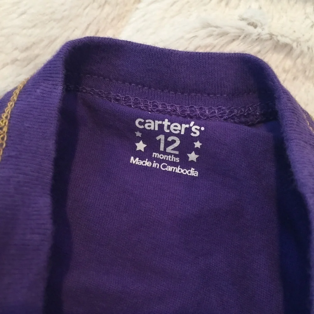 CARTER’S Boys Purple Rock Star T-shirt